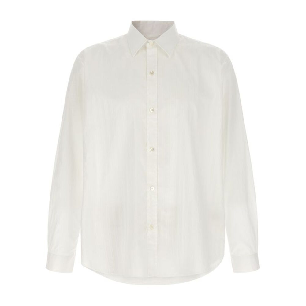 MFPEN White Cotton Men's Blouse